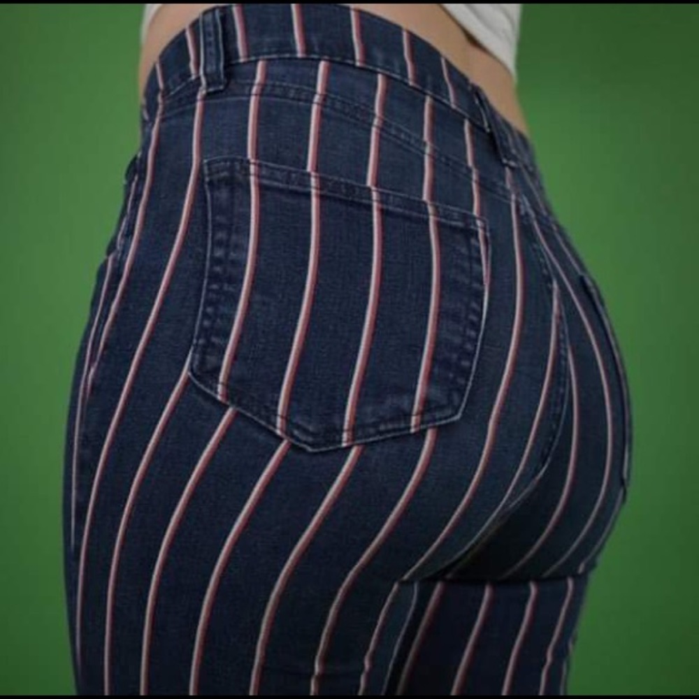 Tommy Hilfiger Striped Jeans, size 4
